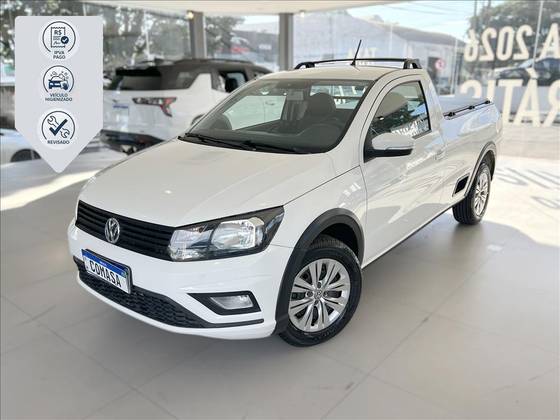 VOLKSWAGEN SAVEIRO 1.6 MSI TRENDLINE CS 8V FLEX 2P MANUAL VOLKSWAGEN SAVEIRO 1.6 MSI TRENDLINE CS 8V FLEX 2P MANUAL
